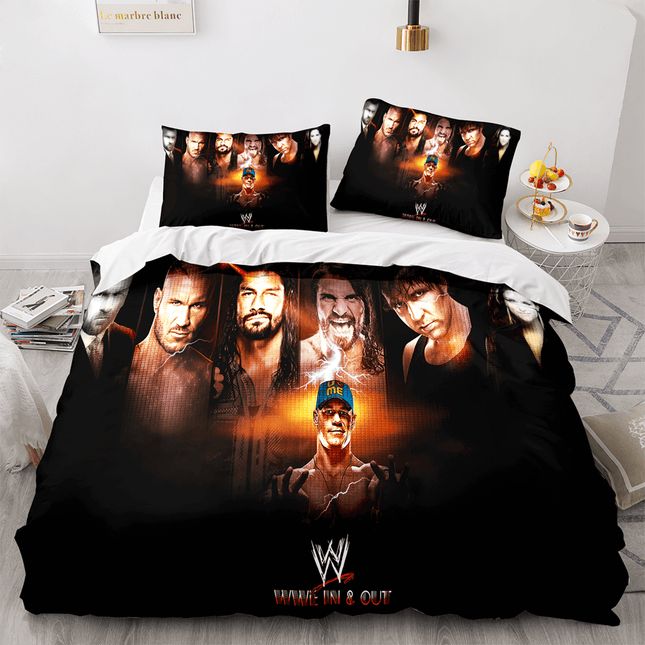 WWE RAW Pattern Bedding Sets Quilt Cover Without Filler