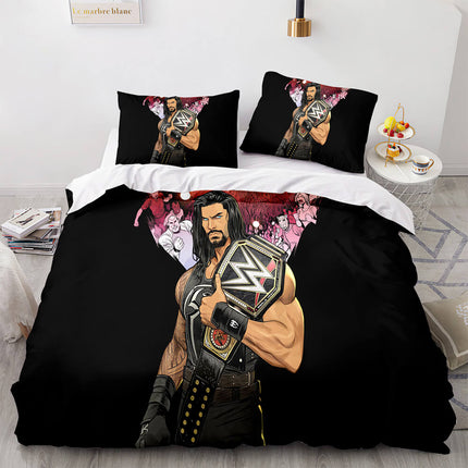 WWE RAW Pattern Bedding Sets Quilt Cover Without Filler