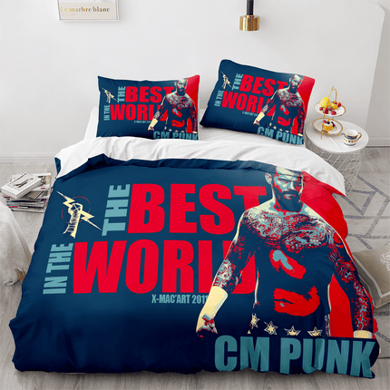 WWE RAW Pattern Bedding Sets Quilt Cover Without Filler