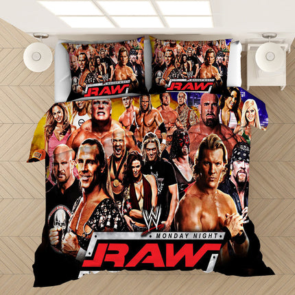 WWE World Wrestling Entertainment Bedding Set Quilt Cover Without Filler