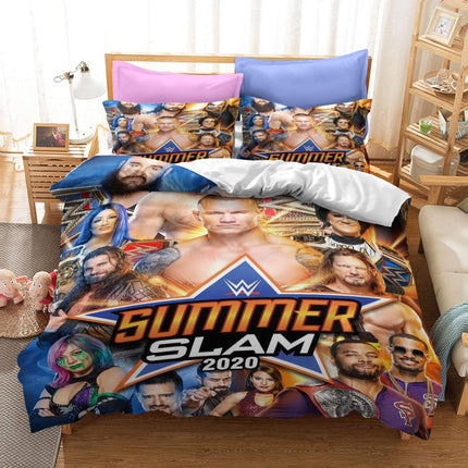 WWE World Wrestling Entertainment Bedding Set Quilt Cover Without Filler