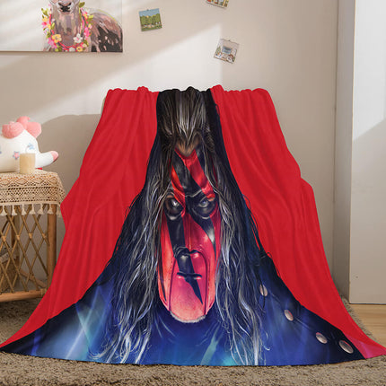 WWE World Wrestling Entertainment Cosplay Flannel Fleece Throw Blanket