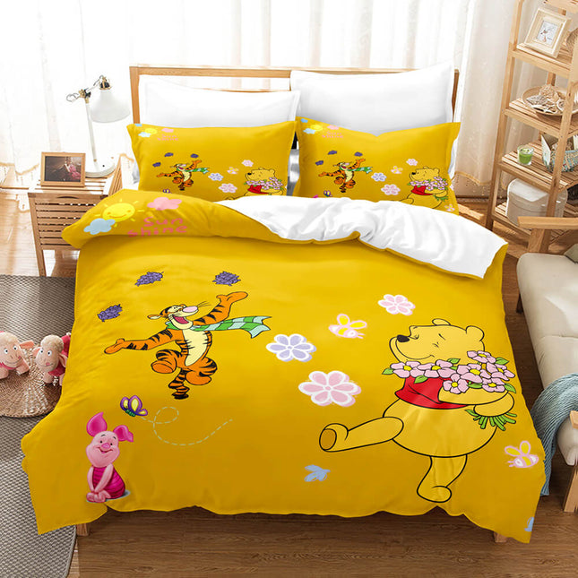 Winnie the pooh Bedding Sets Quilt Covers Without Filler