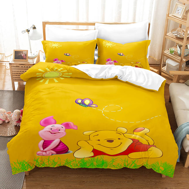 Winnie the pooh Bedding Sets Quilt Covers Without Filler