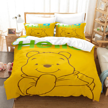 Winnie the pooh Bedding Sets Quilt Covers Without Filler