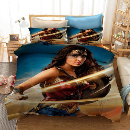 Wonder Woman WW84 Bedding Set Quilt Cover Without Filler