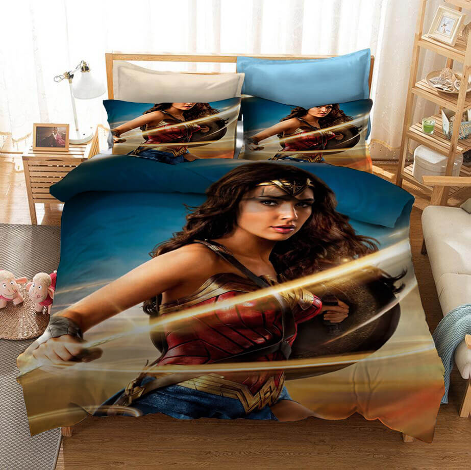 Wonder Woman WW84 Bedding Set Quilt Cover Without Filler
