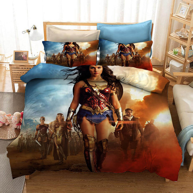 Wonder Woman WW84 Bedding Set Quilt Cover Without Filler