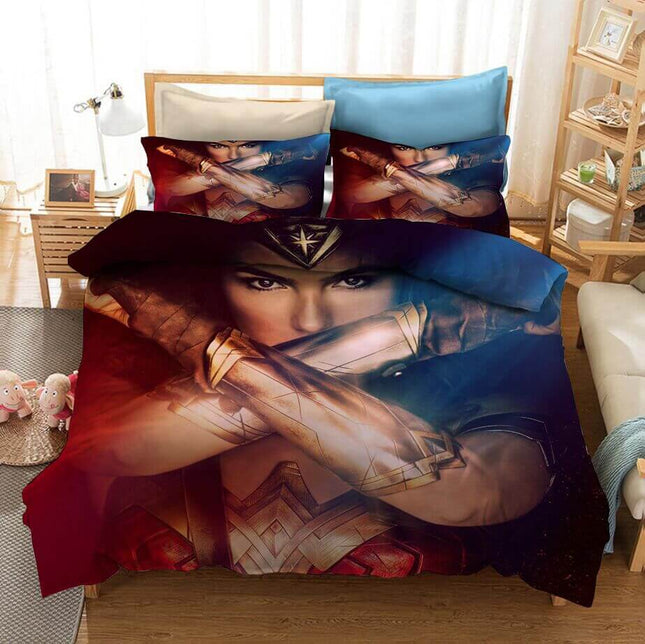 Wonder Woman WW84 Bedding Set Quilt Cover Without Filler