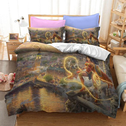 Wonder Woman WW84 Bedding Set Quilt Cover Without Filler