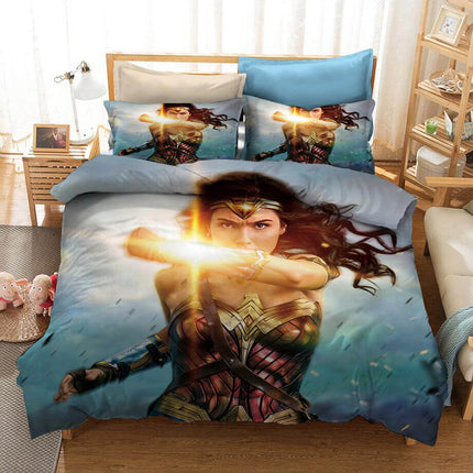 Wonder Woman WW84 Bedding Set Quilt Cover Without Filler