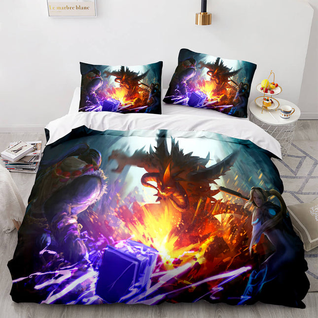 World of Warcraft Cosplay Bedding Sets Quilt Covers Without Filler