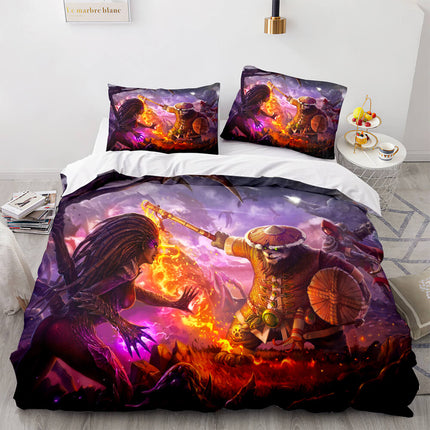 World of Warcraft Cosplay Bedding Sets Quilt Covers Without Filler