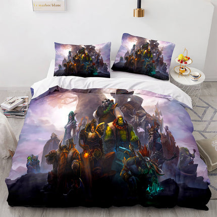 World of Warcraft Cosplay Bedding Sets Quilt Covers Without Filler