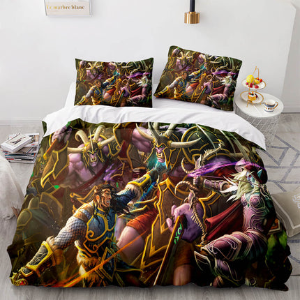 World of Warcraft Cosplay Bedding Sets Quilt Covers Without Filler