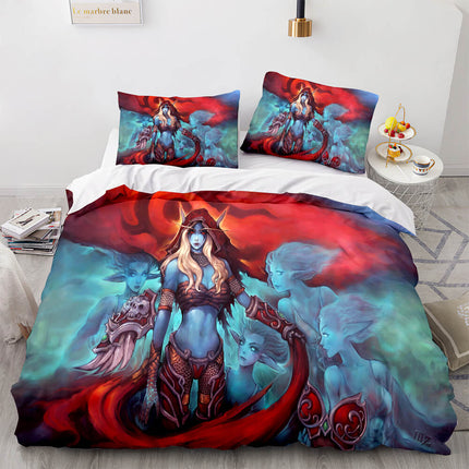 World of Warcraft Cosplay Bedding Sets Quilt Covers Without Filler