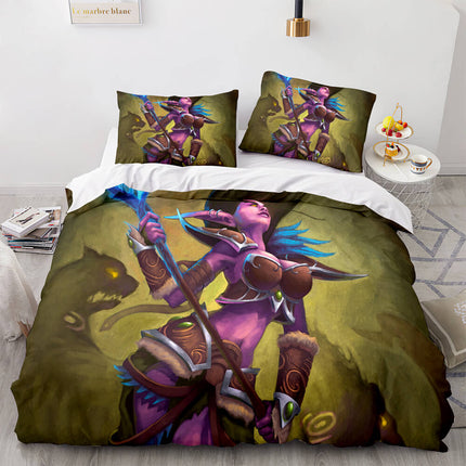 World of Warcraft Cosplay Bedding Sets Quilt Covers Without Filler