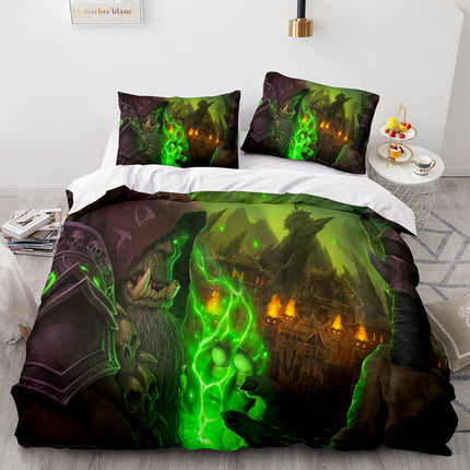 World of Warcraft Cosplay Bedding Sets Quilt Covers Without Filler