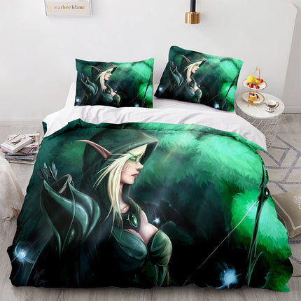 World of Warcraft Cosplay Bedding Sets Quilt Covers Without Filler