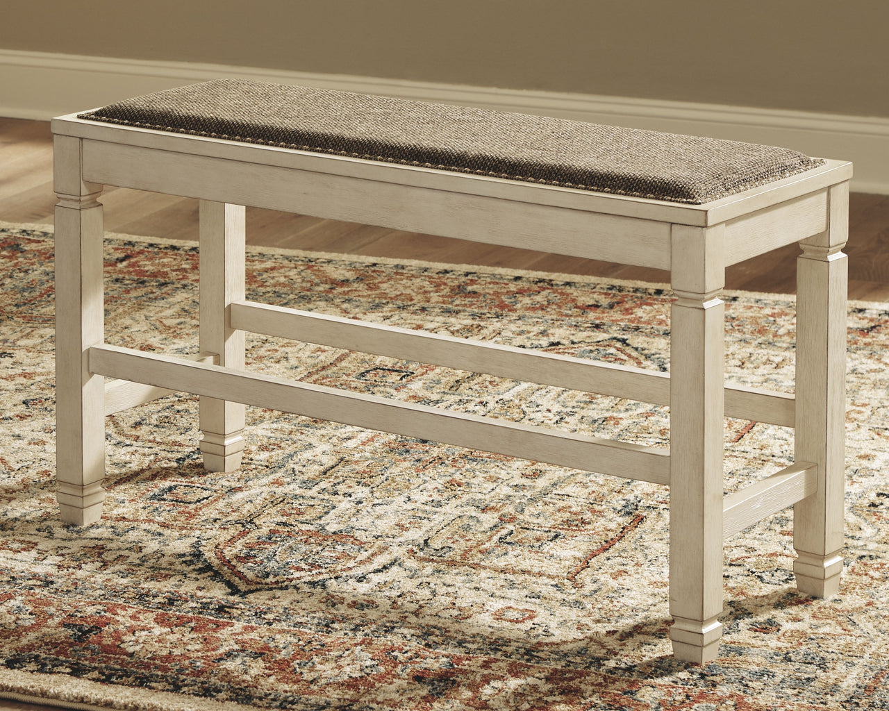 Bolanburg - Beige - Dbl Counter Uph Bench - Tony's Home Furnishings