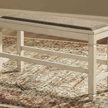 Bolanburg - Beige - Dbl Counter Uph Bench Signature Design by Ashley® 