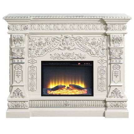 Zabrina - Fireplace - Antique White Finish ACME 