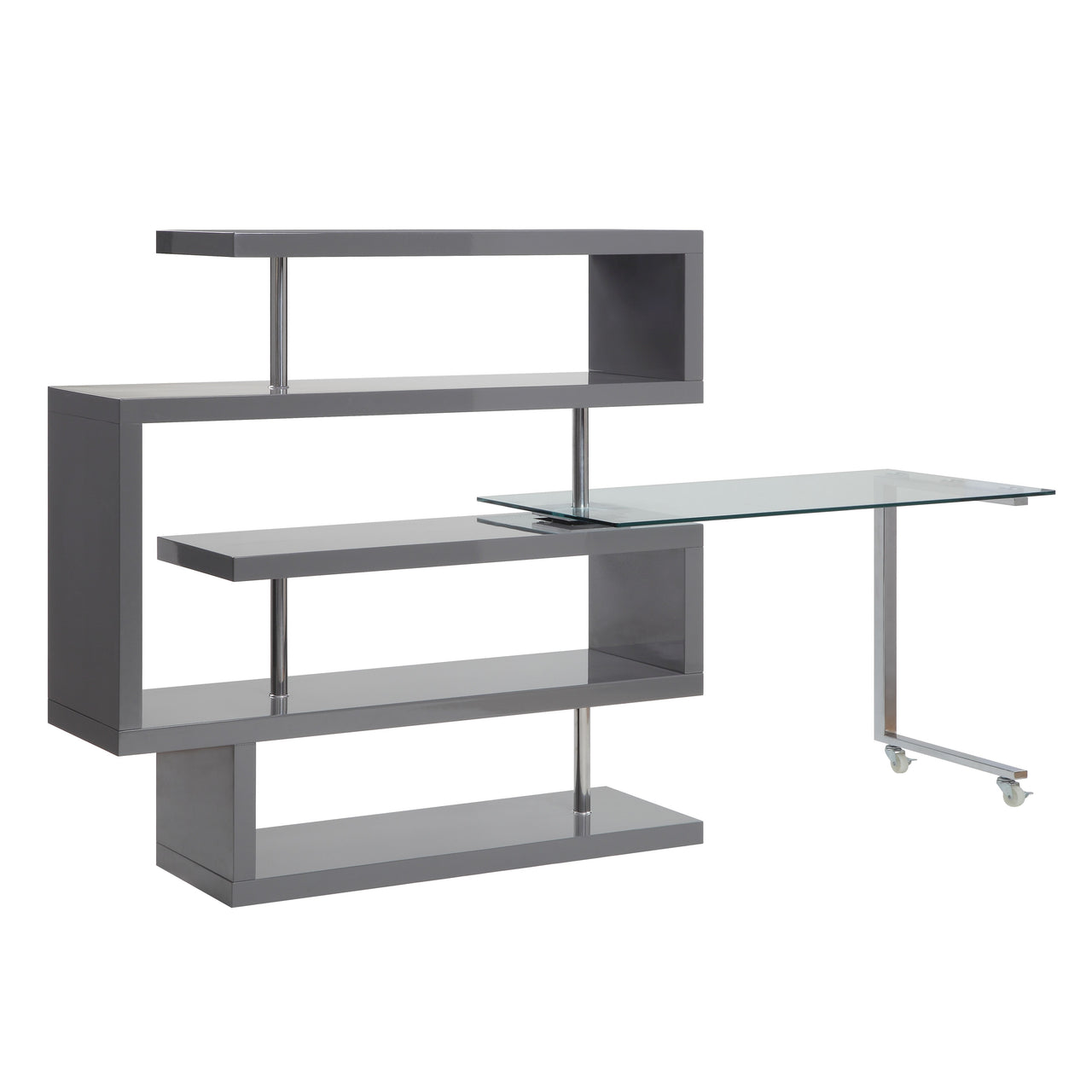 Raceloma - Writing Desk w/Shelf - Tony's Home Furnishings