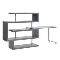Raceloma - Writing Desk w/Shelf - Tony's Home Furnishings