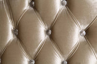 Vanaheim - Sofa - Fabric & Antique White Finish ACME 