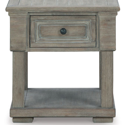 Moreshire - Bisque - Rectangular End Table Ashley Furniture 