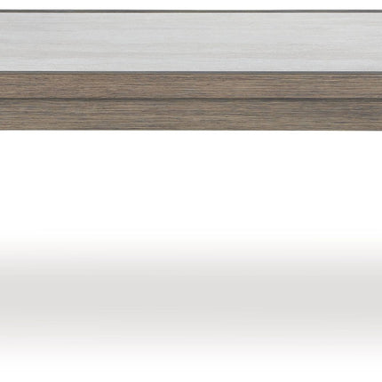 Rainier Ranch - Brown / Beige - Rectangular Cocktail Table Signature Design by Ashley® 