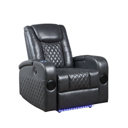 Alair - Power Motion Recliner With Bluetooth, Wireless Charger & Cupholder ACME 