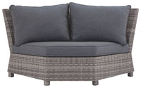 Thumbnail for Salem - Gray - Corner With Cushion Ashley Furniture 