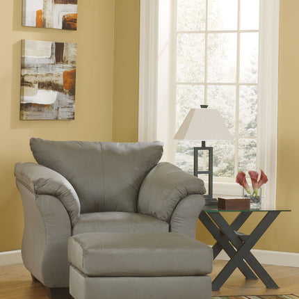 Darcy - Chair With Ottoman Signature Design by Ashley® 