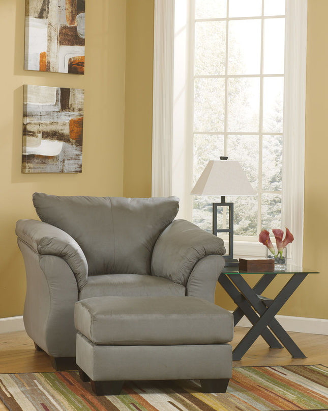 Darcy - Chair With Ottoman Signature Design by Ashley® 