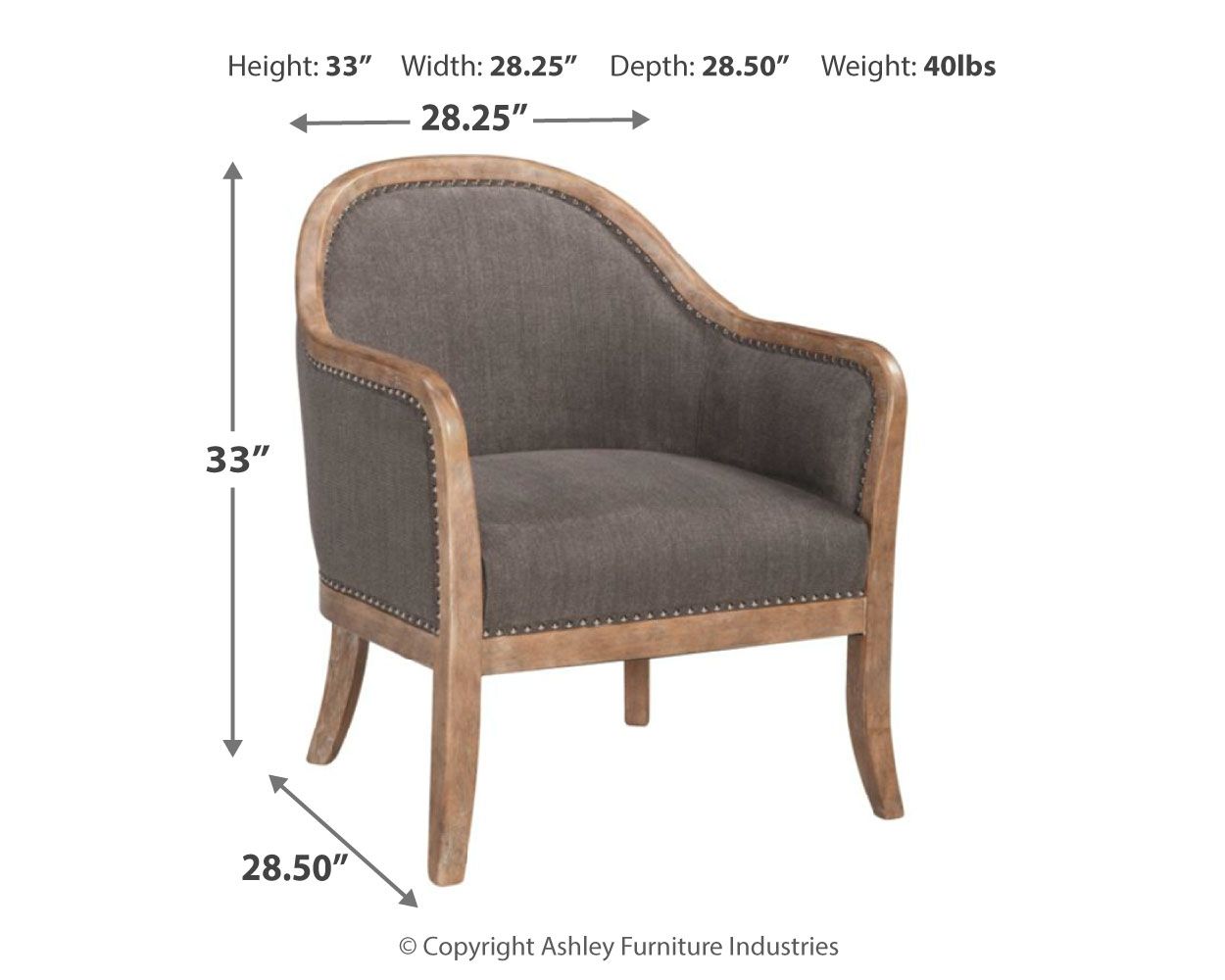 Engineer - Brown - Accent Chair - Tony's Home Furnishings