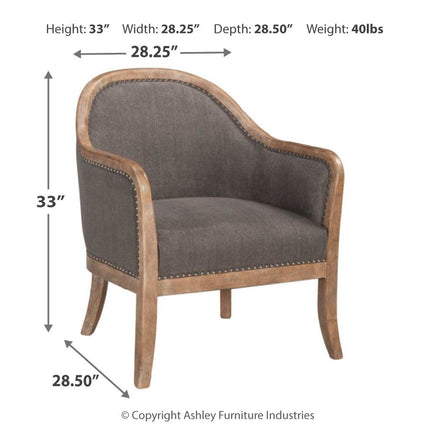 Engineer - Brown - Accent Chair Ashley Furniture 