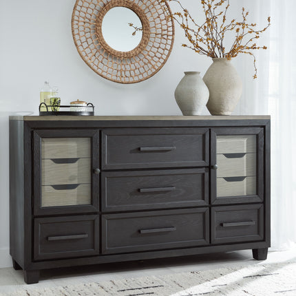 Foyland - Dresser, Mirror Signature Design by Ashley® 