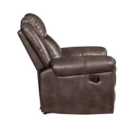 Lydia - Sofa - Brown Leather Aire ACME 