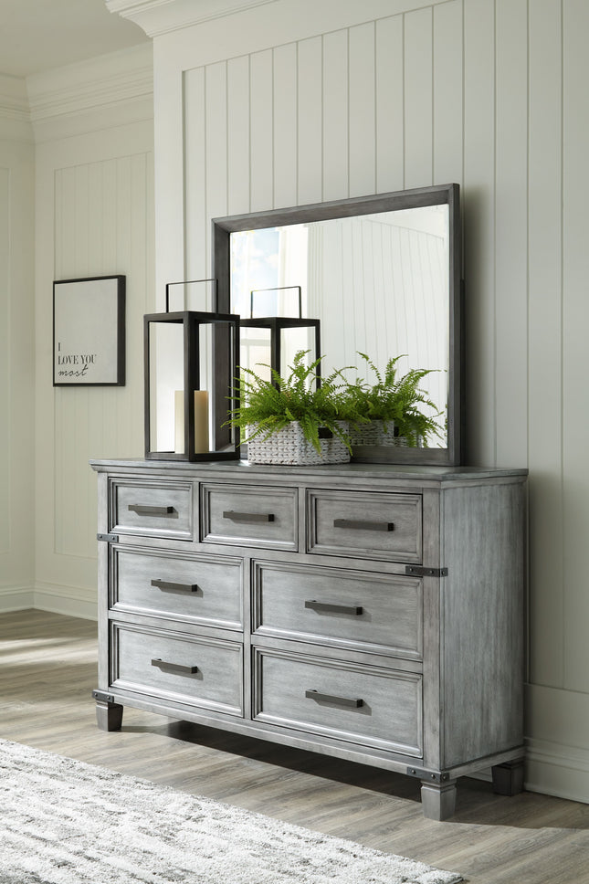 Russelyn - Gray - Dresser, Mirror Signature Design by Ashley® 