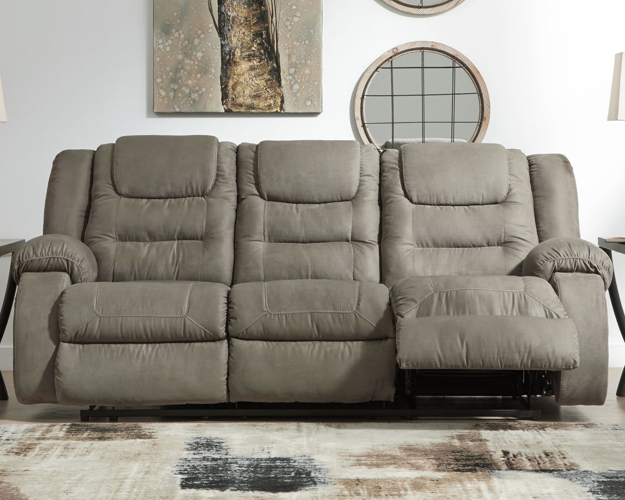 Mccade - Cobblestone - Reclining Sofa - Tony's Home Furnishings
