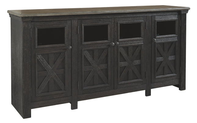 Tyler - Black / Gray - Extra Large TV Stand Ashley Furniture 