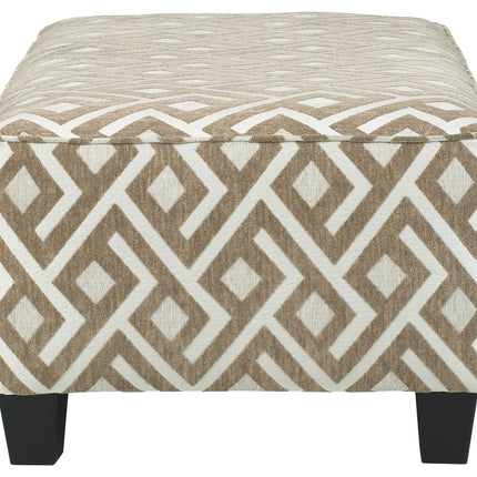 Dovemont - Putty - Oversized Accent Ottoman Ashley Furniture 