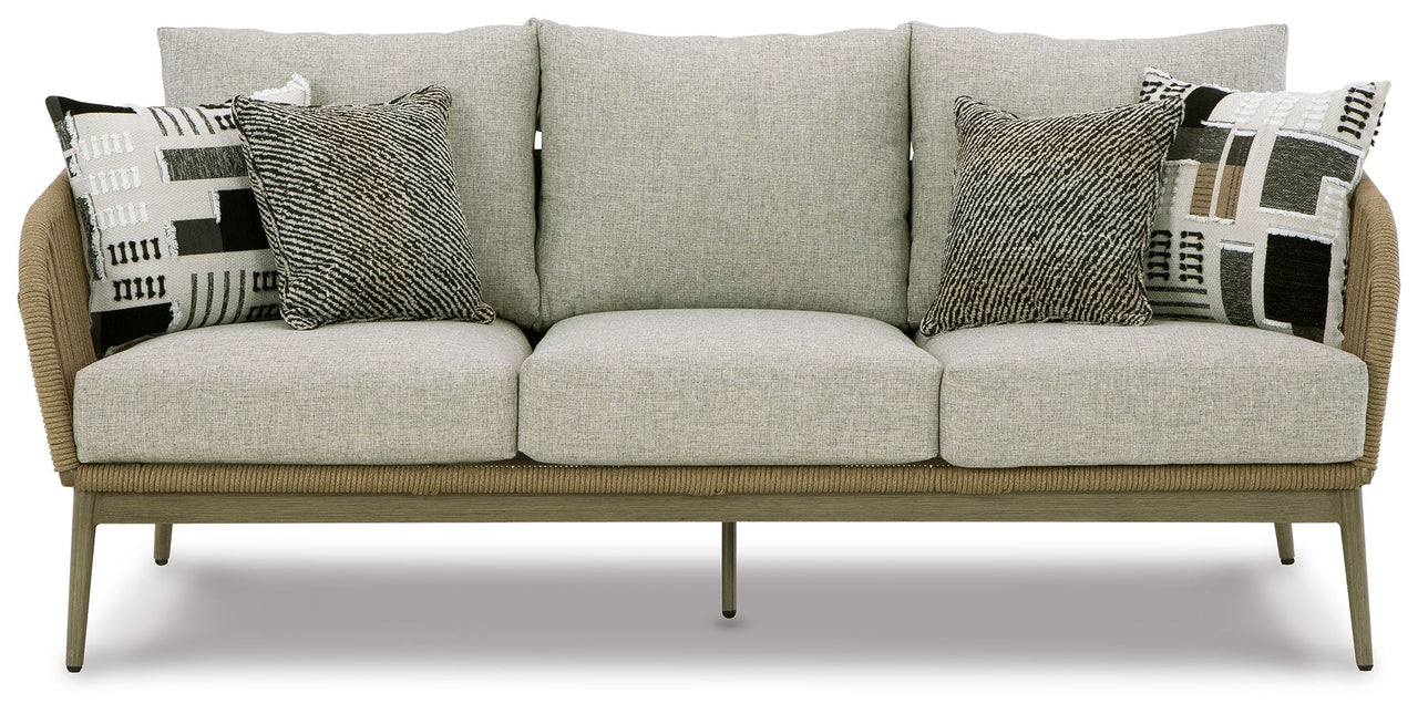 Swiss Valley - Beige - Sofa With Cushion - Tony's Home Furnishings