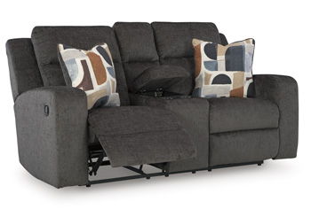 Kanlow - Dbl Reclining Loveseat With Console Signature Design by Ashley® 