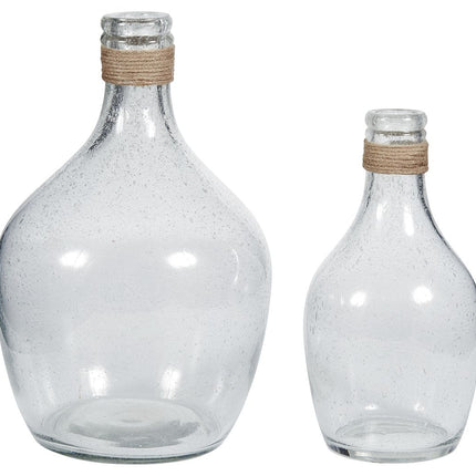 Marcin - Clear - Vase Set (Set of 2) Ashley Furniture 