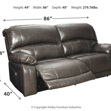 Hallstrung - Power Reclining Sofa Ashley Furniture 