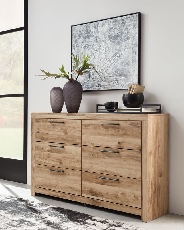 Hyanna - Tan Brown - Six Drawer Dresser Signature Design by Ashley® 