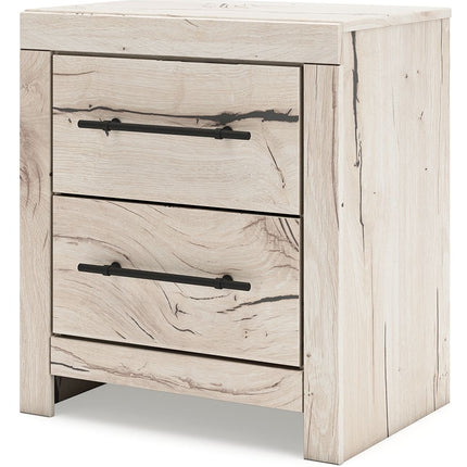 Lawroy - Light Natural - Two Drawer Night Stand Benchcraft® 