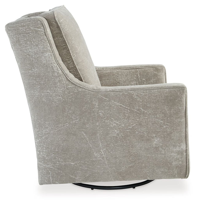 Kambria - Pebble - Swivel Glider Accent Chair Signature Design by Ashley® 